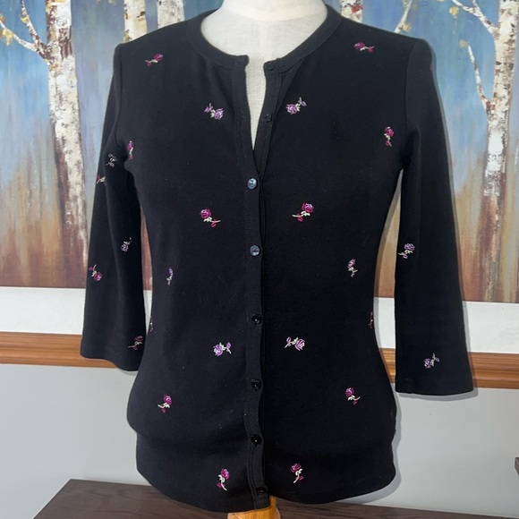 Express Button Up Sweater - Picture 1 of 8